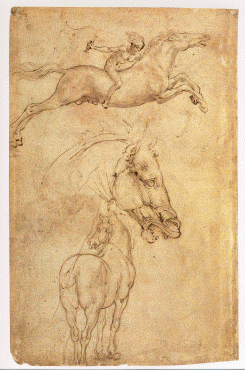 etude pour la "lutte avec le dragon