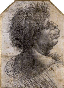 Etude dune tte grotesque - v. 1500  1505