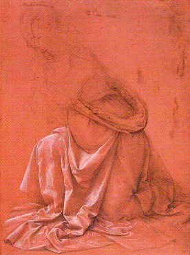 Etude de draperie