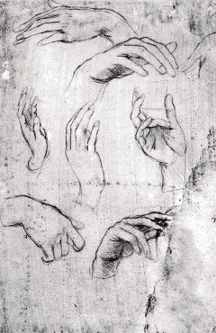 tude de mains